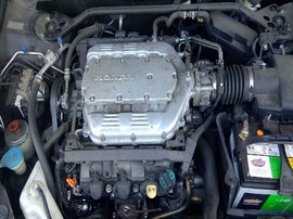 2011 HONDA ACCORD, BLACK, EX-L, 3.5L, AT,  A25163